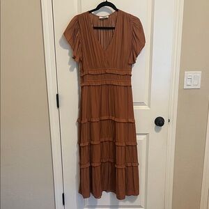 Pinch Terracotta Midi Dress